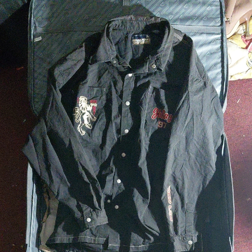 Johnny Blaze Button Up Shirt